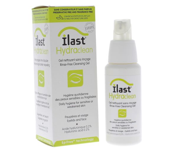 Ilast Hydraclean Gel nettoyant paupières - flacon de 50ml - image 1