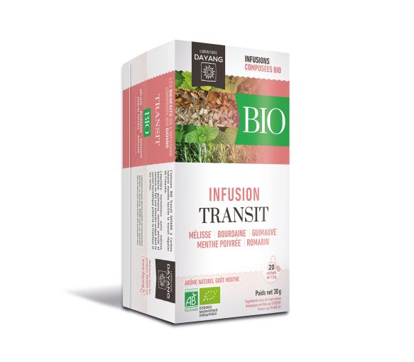 Infusion Bio transit Dayang - Boîte de 20 sachets