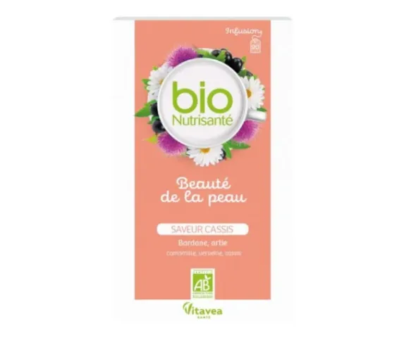 Infusion beauté de la peau BIO Nutrisanté - boite de 20 sachets - image 1