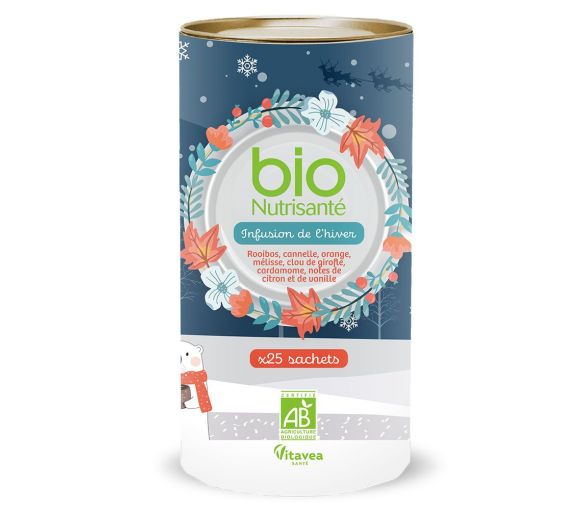 Infusion de l'hiver bio Nutrisanté - boite de 25 sachets - image 1