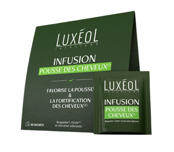 Infusion pousse des cheveux Luxéol - boite de 30 sachets - image 1