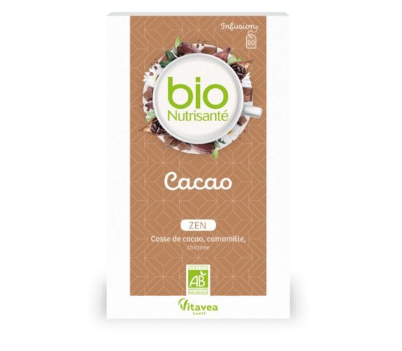 Infusion zen cacao bio Vitavea - boite de 20 sachets - image 1