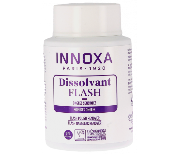 Dissolvant flash express sans coton Innoxa - flacon de 75 ml - image 1