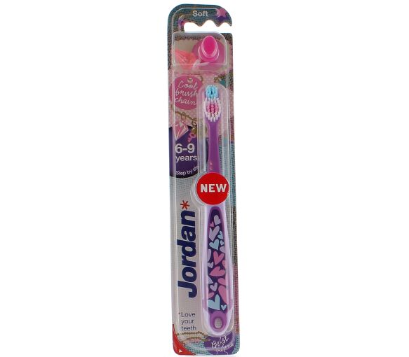 Brosse à dents Jordan step by step 6-9 ans - 1 brosse à dents