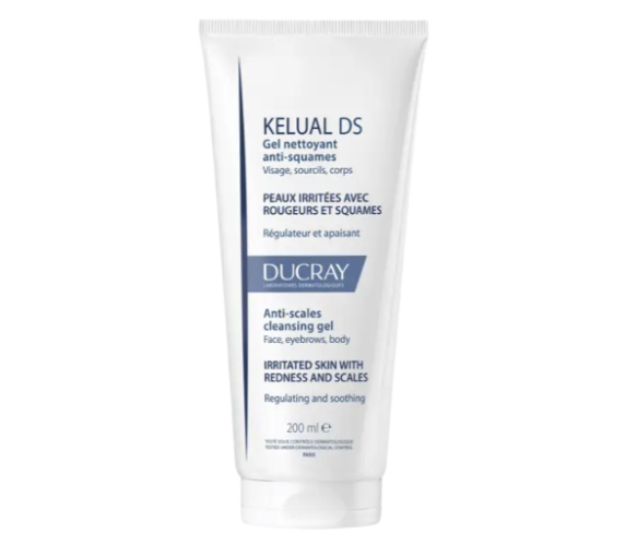 Kelual DS gel nettoyant anti-squames Ducray - tube de 200 ml - image 1