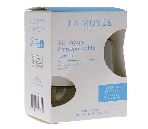 Kit voyage écoresponsable La Rosée - kit comprenant 4 produits - image 1