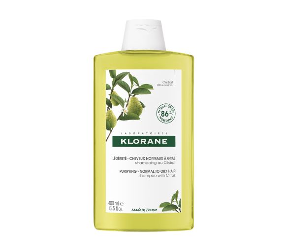 Shampooing à la pulpe de cédrat légèreté Klorane - image 11