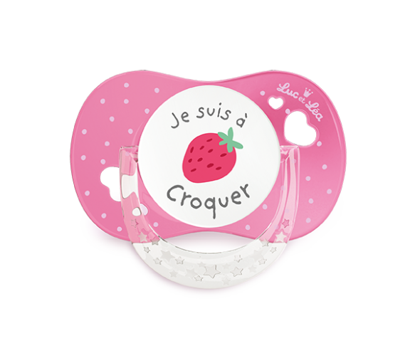 Sucette silicone anatomique +18 mois Luc et Léa - une sucette - image 1