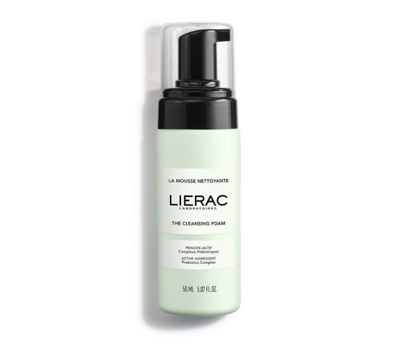 La mousse nettoyante Lierac - flacon-pompe de 50 ml