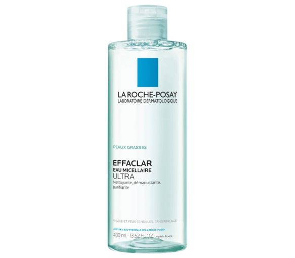 Effaclar eau micellaire purifiante peaux grasses et sensibles La Roche-Posay - flacon de 400 ml - image 1