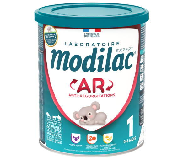 Lait Expert AR lait 1er âge Modilac - pot de 800 g