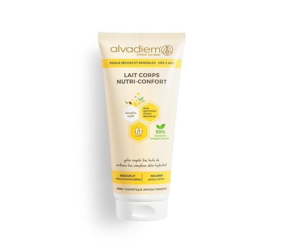 Lait corps nutri-confort Alvadiem - tube de 200ml - image 1