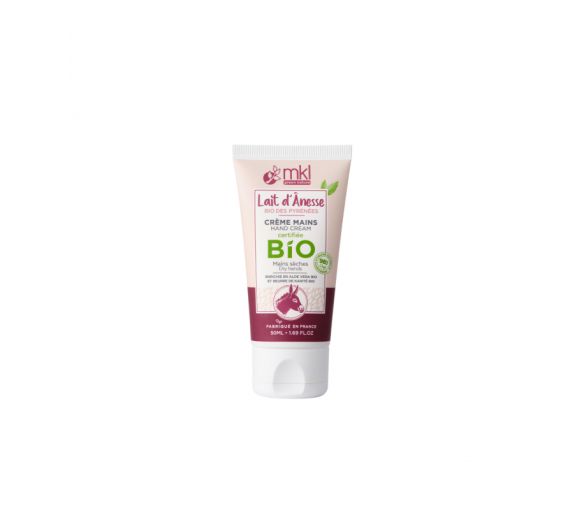 Lait d'Anêsse crème mains bio MKL Green Nature - tube de 50 ml - image 1