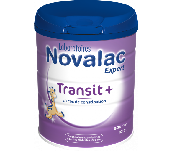 Transit + Lait en poudre 0-36 mois Novalac - pot de 800g