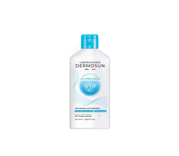 Lait fraîcheur après-soleil nutri-hydratant Dermosun - flacon de 200ml - image 1