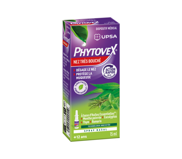Phytovex nez très bouché Upsa - Spray de 15 ml - image 1