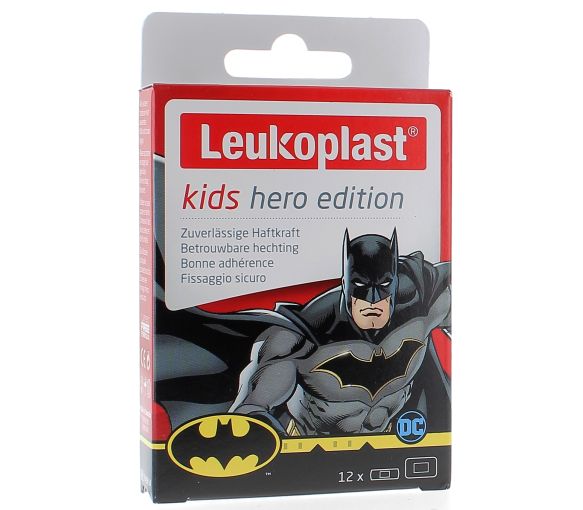 Leukoplast Kids Pansement Batman Hero edition BSN Médical - boîte de 12 pansements