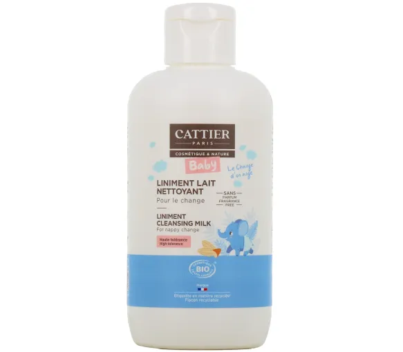 Liniment lait nettoyant pour le change bio Cattier - image 1