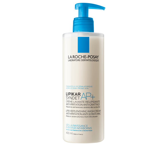 Lipikar Syndet AP+ crème lavante La Roche-Posay - flacon pompe de 400ml - image 1
