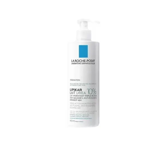 Lipikar Lait Urea 10% hydratant La Roche-Posay - flacon-pompe de 400ml - image 1