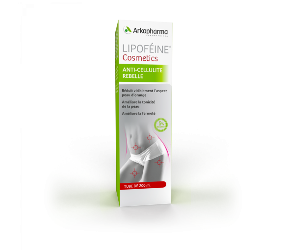 Lipoféine Cosmetics anti-cellulite rebelle Arkopharma - tube de 200 ml - image 1