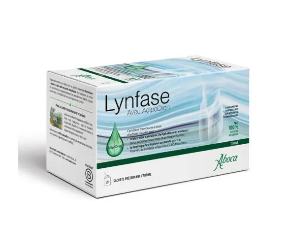 Lynfase métabolisme tisane Aboca - boite de 20 sachets - image 1