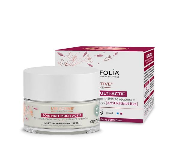Lys Active Soin nuit multi-actif bio Centifolia - pot de 50ml - image 1