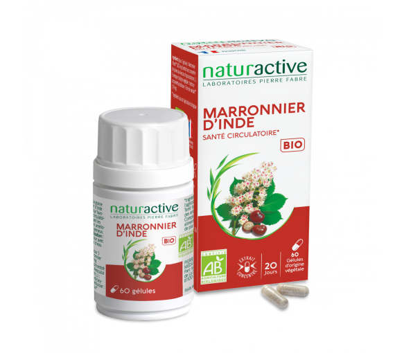 Marronnier d'inde santé circulatoire Bio Naturactive - pot de 60 gélules - image 2