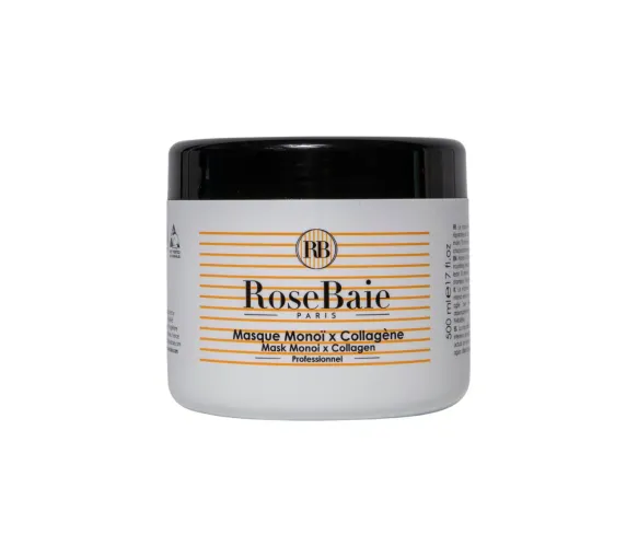 Masque au monoï et au collagène RoseBaie - pot de 500ml - image 1