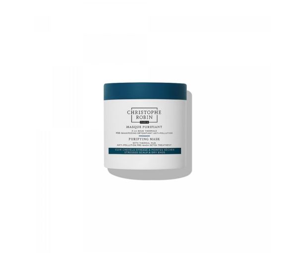 Masque purifiant à la boue thermale Christophe Robin - pot de 250ml - image 1