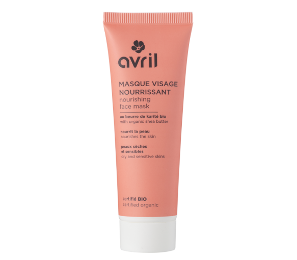 Masque visage nourrissant bio Avril - tube de 50 ml
