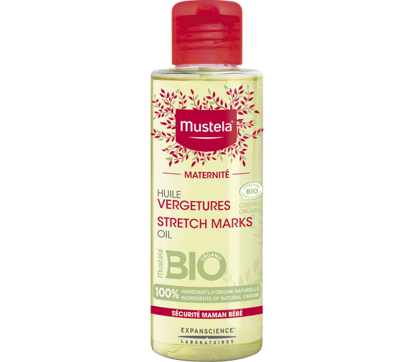 Maternité Huile vergetures bio Mustela - flacon de 105 ml - image 1