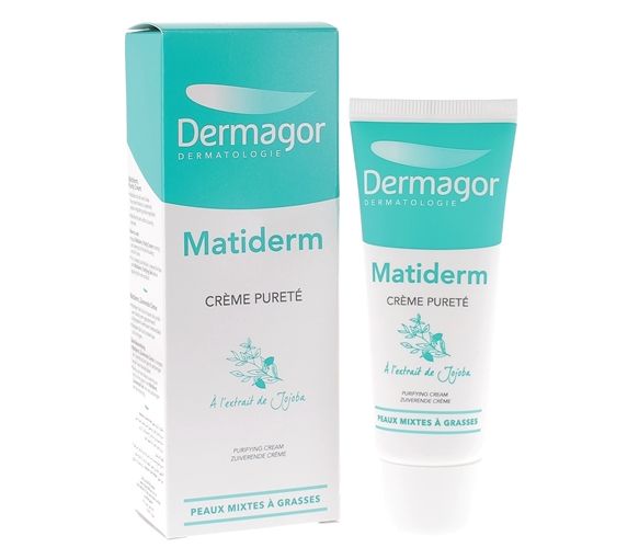 Matiderm crème pureté Dermagor - tube de 40 ml