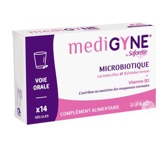 Medigyne microbiotique by Saforelle - boite de 14 gélules - image 1