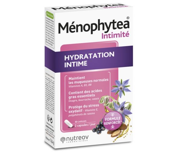 Ménophytea hydratation intime Nutreov - boîte de 30 capsules