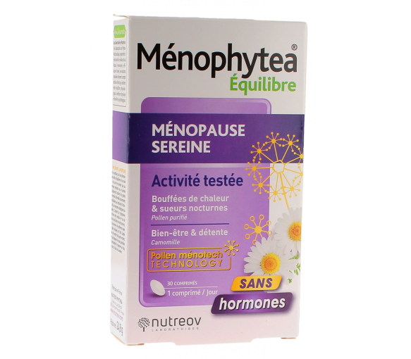 Ménophytea ménopause sereine Nutreov - boite de 30 comprimés - image 1