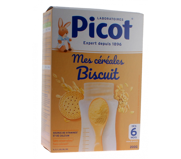 Mes céréales biscuit Picot - boite de 200g - image 1