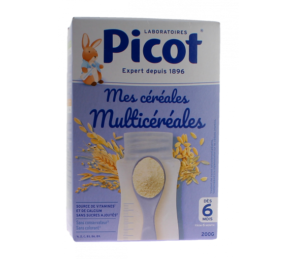 Mes céréales multicéréales Picot - boite de 200g - image 1
