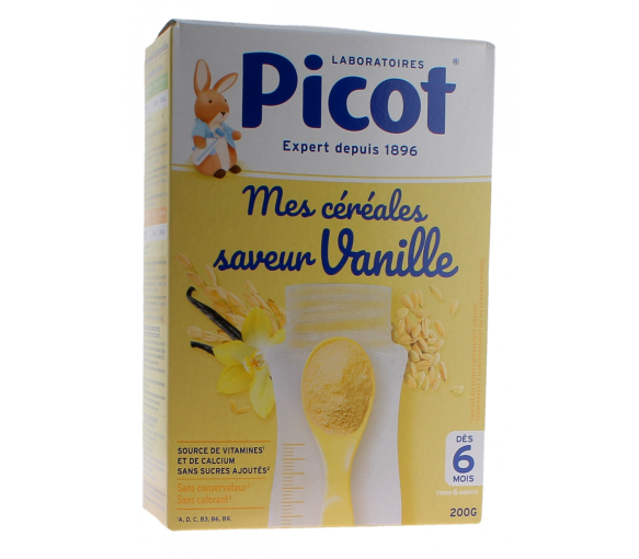 Mes céréales saveur vanille Picot - boite de 200g - image 1