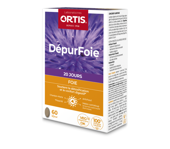 Dépurfoie Ortis - boite de 60 comprimés