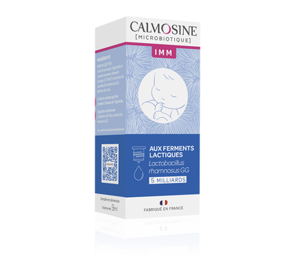 Microbiotique IMM gouttes buvables Calmosine - flacon compte-gouttes de 9ml