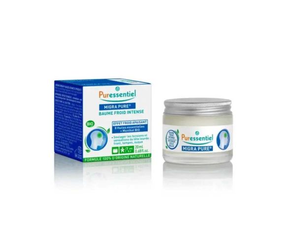 Migra Pure baume froid intense Puressentiel - pot de 20ml