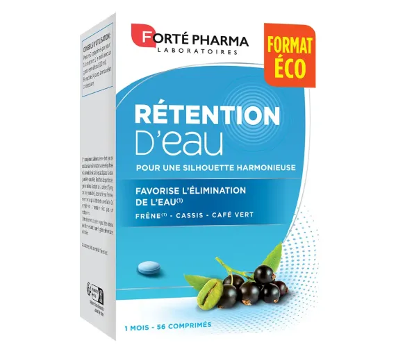 Minceur rétention d'eau Forté Pharma - boite de 56 comprimés - image 1