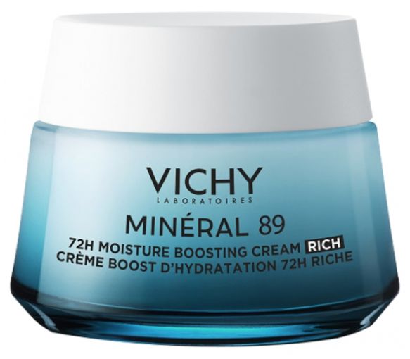 Minéral 89 Crème boost d'hydratation 72h riche Vichy - pot de 50 ml - image 1