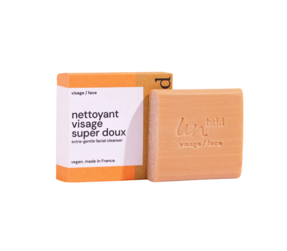 Mini nettoyant visage super doux Unbottled - pain de 30g - image 1