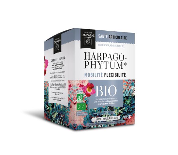 Mobilité et flexibilité Harpagophytum Bio Dayang - boîte de 20 ampoules