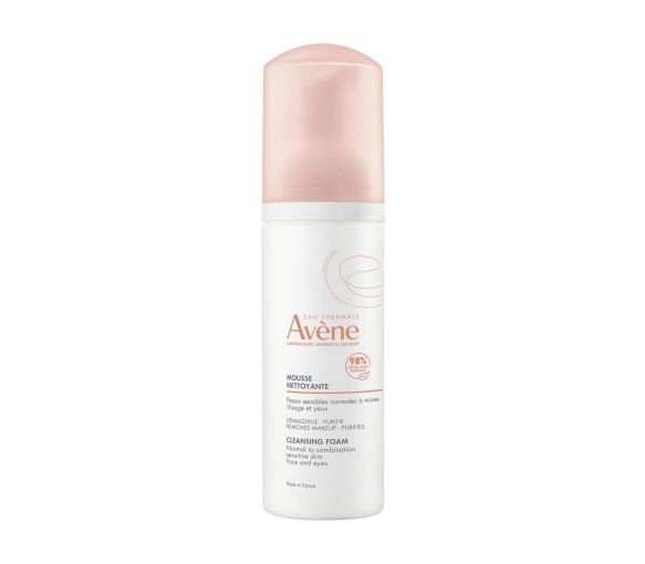 Mousse nettoyante matifiante Avène - flacon de 150 ml - image 1