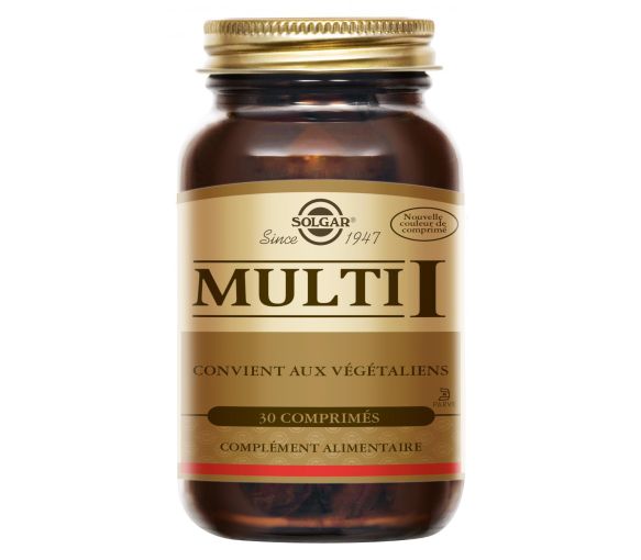 Multi I Solgar - boîte de 30 comprimés - image 1