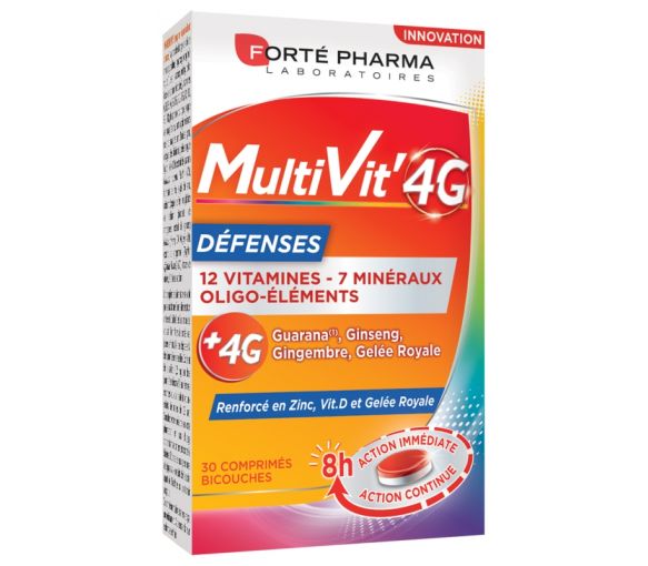 MultiVit' 4G Défenses Forté Pharma - image 1