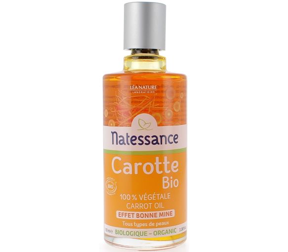 Natessance huile de carotte bio Léa Nature - flacon de 100ml
